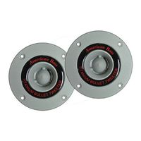 American Bass MX251T- 1 Inch Compression Tweeters 4Ohm 150W Max Sold In Pairs by American Bass