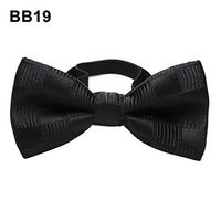Ugthe Hair Ornaments Children Kids Toddler Boys Girls Pre Tied Bow Tie Necktie Wedding Party Decor - 19