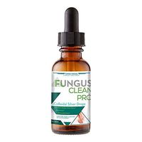 Fungus Clean Pro Colloidal Silver Drops - External & Internal Treatment - Natural Fungus Eliminator - Natural Anti-Fungal Remedy Powered by Colloidal Silver