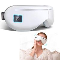 STKJ Electric Eye Massager, Shiatsu Massager with Heating Air Pressure Music Vibration for Dry Eye Eyestrain Fatigue Relief