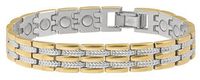 Sabona Executive Regal Duet Magnetic Bracelet - X-Large