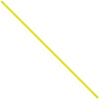 Aviditi PLT8Y Plastic Twist Tie, 8" Length x 5/32" Width, Yellow (Case of 2000)
