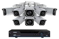 Lorex LNR6100 8-Channel 4K UHD NVR with 2TB HDD and 8X LNB8005 Night Vision Bullet IP Cameras