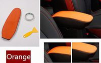 Nicebee Orange Car Styling Center Console Car Armrest Pad Cover For Jeep Renegade 2015 2016