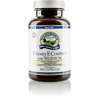 Nature's Sunshine Vitamin E Complete with Selenium 200 Softgels