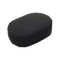 qiguch66 Soft Silicone Earphone Headphone Protective Cover Case,Silicone Protective Cover Case for Xiaomi Airdots TWS Bluetooth Earphone Headset - Black