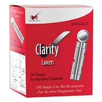 Clarity Diagnostics CLA DTG-GL7 30G Twist Top Lancet (Pack of 100)