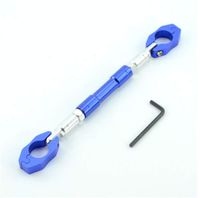 AtFipan Universal Adjustable Motorcycle Handlebar Cross Bar Suitable For Honda/Kawasaki/Yamaha - blue