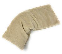 Solayman’s Natural Hot & Cold Therapy Wrap - Moist Heat Therapy with Microwavable Heating & Cooling Pad for Back, Shoulder, Neck Pain, Headache, Migraine Relief & Muscle Relaxation - Ivory Fleece