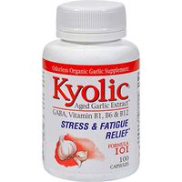 Kyolic Formula 101 Aged Garlic Extract Capsule - 100 per pack - 3 packs per case.
