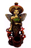 The Shroom Fairy Smoking Collectible Novelty Tobacco Pipe