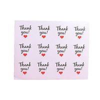 Mr-Label 300 Pcs of Circle Sealing Sticker – Thank You Sticker/Thank You Adhesive Label for Card| Envelope|Gift| Product (White)