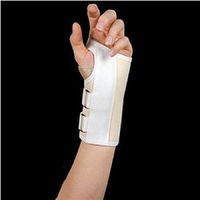 SS4915013 - Leader Deluxe Carpal Tunnel Wrist Support, White, Medium/Right