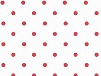 Red Dots on White Tissue Paper 240~20"x30" Sheets Recycled (240 Sheets) - WRAPS-P1383