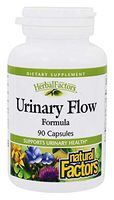 Natural Factors - HerbalFactors Urinary Flow Formula, Supports Urinary Health, 90 Capsules
