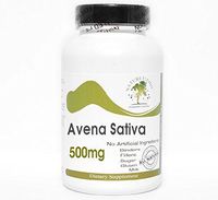 Avena Sativa 500mg ~ 180 Capsules - No Additives ~ Naturetition Supplements