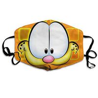 SSUJ7 Cute Garfield Men Women Adjustable Earloop Mouth Guard Anti-Dust Washable Reusable Mouth Guard for Kids Teens Adults Anti Pollution,Anti-smog