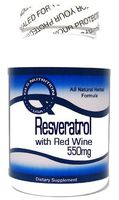Resveratrol with Red Wine 550mg 90 Capsules ^GLS
