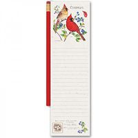 Magnetic List Pad - Pair of Cardinal