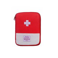 ForuMall Portable Medical Bag Emergency Survival First Aid Kit Bag Home Travel Camping Convenience (Red)