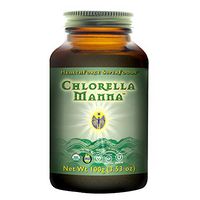 HealthForce SuperFoods Chlorella Manna Powder - 100 Grams- Freshwater Alga Supplement, Supports Detoxification, Antioxidant - Organic, Vegan, Gluten Free - 66 Servings
