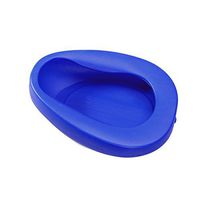 Healifty Bedpan for Men Thicken Bed Pan Bedridden Paralyzed Elderly Care Bedpan Plastic Toilet Bowl (Blue)