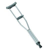 Invacare Quick-Change Crutches Tall Adult. For patients 5' 9" - 6' 5" Height adjusts 51" - 59". Weighs 3lbs 10oz.