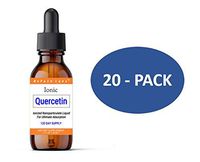 Ionic Quercetin Sublingual Liquid (Glass Bottle) 120 Day – Virus Defense & Immunity Booster — Ionic Sublingual Application for Superior Effectiveness — Natural Immune System Booster (20)