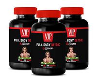 Herbal Cleanse Detox - Full Body Detox and Cleanse - Burdock Root and Milk Thistle - 3 Bottles 300 Capsules