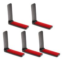 Baosity 5 Pcs Foldable Clothes Dust Brush Lint Fluff Fabric Pet Hair Remover Cleaner