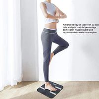 AYNEFY Smart Body Fat Weight Scale, 18 Measurement Digital LCD Electronic Weight Scale for Home for Home Office