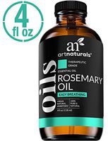 ArtNaturals Rosemary Essential Oil 4oz - 100% Pure Rose Mary Oils - Therapeutic Grade Best for Hair Growth, Natural Healing Solution, Aromatherapy & Diffuser - 120ml Large Glass Bottle w/Dropper Kit