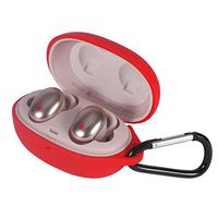 for 1more Bluetooth Wireless Charging Box Silicone Scratch Protection Holster (Red)