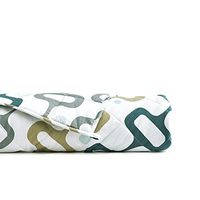 YnM Weighted Blanket (17 lbs, 60''x80'', Queen Size) for People Weigh Around 160lbs | 2.0 Cozy Heavy Blanket | 100% Oeko-Tex Certified Cotton Material with Premium Glass Beads, Strings of Beads Print