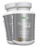 PALEOMEGA Fish Oil - Omega 3 - Paleo Life - High Strength 1500 mg. - 60 Capsules (2)