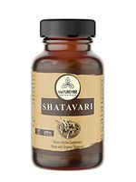 180 Capsules Organic Shatavari –100% Organic Shatavari Powder, 600mg Per Serving | Veg Capsules…