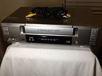 Sanyo VWM-710 VCR Video Cassette Recorder 4-Head Hi-Fi Stereo VHS Player - TVG TV Guardian Ready