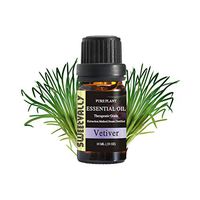 Vetiver Oil - Organic Pure Essential Oil - Therapeutic Grade for Aromatherapy - Topically Applied in Diffuser, Humidifier, Massage, Skin & Hair Care, Cleansing (10ml)
