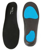 WellBeing Pro Bubble Tech Insoles for Heel Pain and Fallen Arches 4/5.5 Black