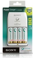 SONY Ni-MH AA AAA Cycle Energy Rechargeable Battery Quick Charger BCG-34HLD