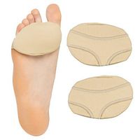 ZenToes Ball of Foot Pads Metatarsal Gel Cushions for Metatarsalgia, Arthritis and Sesamoid Pain Relief 1 Pair (Small, Women 5-7, Men 6-8)
