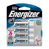 Energizer L91BP-8 Ultimate Lithium AA Batteries (8-Pack)
