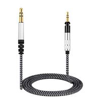 Tiandirenhe Replacement Cable for Sennheiser HD598 HD558 HD518 HD 598 Headphone Earphone Headset 3.5mm to 2.5mm Stereo Bass 1.8m Audio Cables (Hd598)