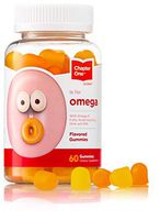 Chapter One Omega Gummies, Great Tasting Chewable Omega 3 Gummies for Kids, Certified Kosher (60 Gummies)