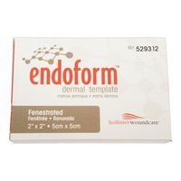 50529312 - Endoform Dermal Template 2 x 2 Fenestrated