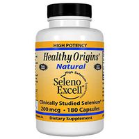 HEALTHY ORIGINS SELENO EXCELL SELENIUM, 180 CAP