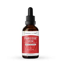 Varicose Vein Alcohol-Free, Glycerite Butcher's Broom, Horse Chestnut, Bilberry, Cayenne, Gotu Kola, Grape. Tincture, Herbal Extract Healthy Legs Support 2 OZ