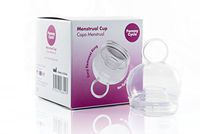 FemmyCycle Custom-Fit Menstrual Cup –Softest Leak and Spill-Proof for Up to 12 Hours Made in The USA, Regular Size