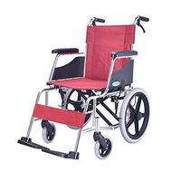 Xiao Jian Wheelchair - Aluminum Alloy, Portable Elderly Handicapped Manual Trolley, Lightweight and Multifunctional Wheelchair