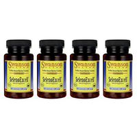 Swanson Selenoexcell Selenium 200 mcg 60 Capsules (4 Pack)